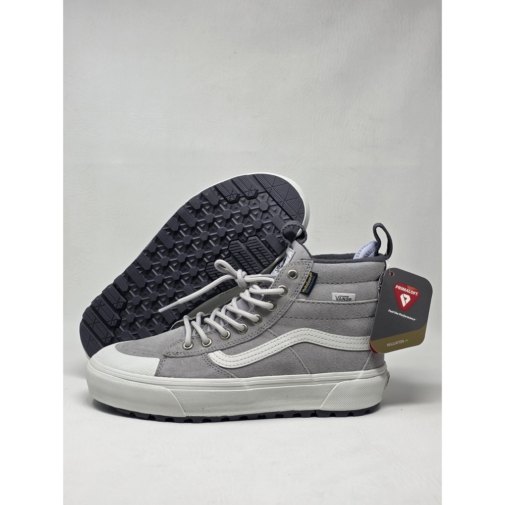 VANS SK8-Hi MTE Gray Waterproof Men's Hi Top Sneakers  Mens Size US 7 New